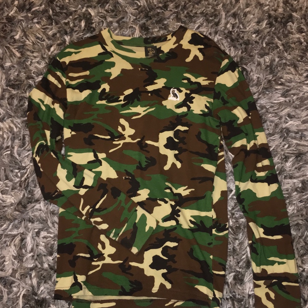 OVO camo longsleeve